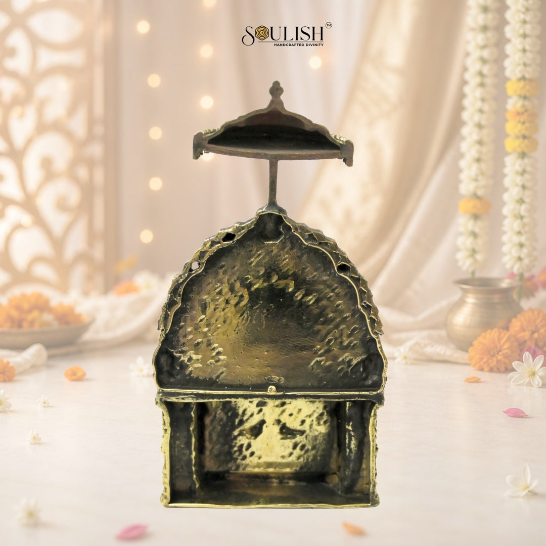 Sai Baba Brass Idol | Handcrafted Brass Murti for Home Temple & Pooja