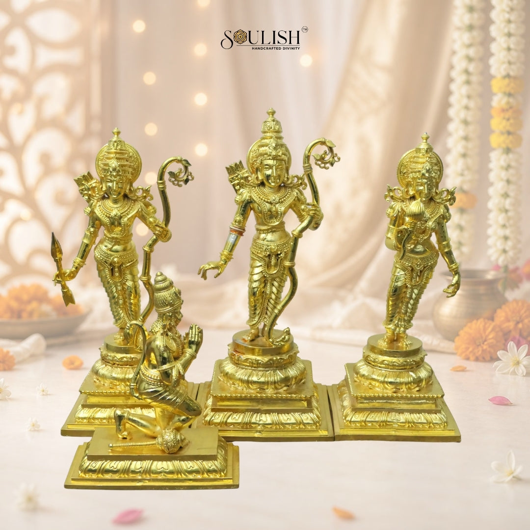 Ram Parivar Brass Idol